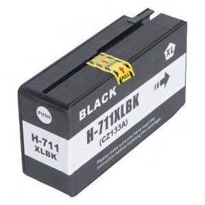 HP CZ133A - kompatibilní cartridge HP 711, černá, 80ml