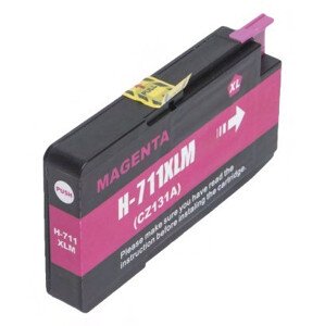 HP CZ131A - kompatibilní cartridge HP 711, purpurová, 29ml