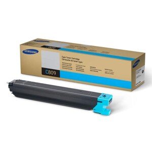 SAMSUNG CLT-C809S - originální toner, azurový, 15000 stran