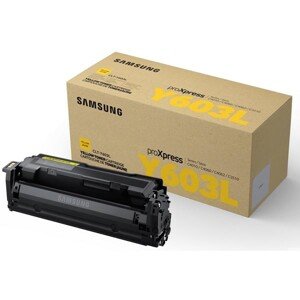 SAMSUNG CLT-Y603L - originální toner, žlutý, 10000 stran