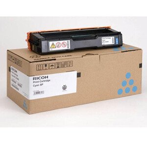 RICOH 408185 - originální toner, azurový, 5000 stran