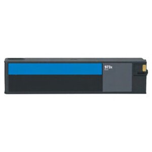 HP F6T81AE - kompatibilní cartridge HP 973X, azurová, 82ml