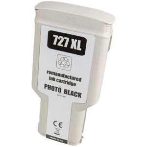 HP B3P23A - kompatibilní cartridge HP 727, fotočerná, 130ml