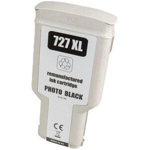 HP F9J79A - kompatibilní cartridge HP 727-XL, fotočerná, 300ml