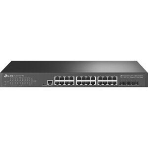 TP-Link TL-SG3428X-UPS JetStream L2 Switch 24x GElan 4x10GE SFP+ a záložním UPS napájením