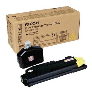 RICOH 408317 - originální toner, žlutý, 12000 stran