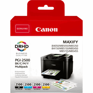 CANON PGI-2500 - originální cartridge, černá + barevná