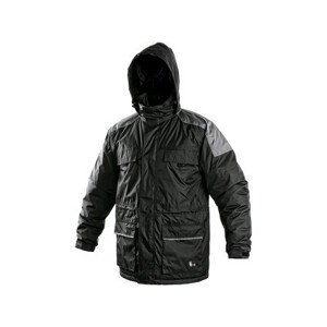 Pánská zimní bunda FREMONT, černo-šedá, vel. M