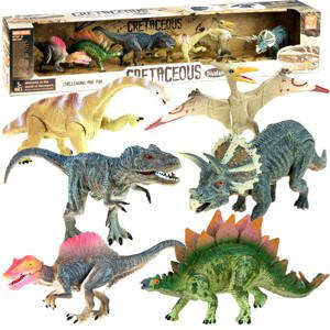mamido Sada dinosaurů malované 6ks