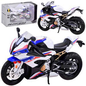 mamido Sportovní motorka DieCast S1000RR s efekty