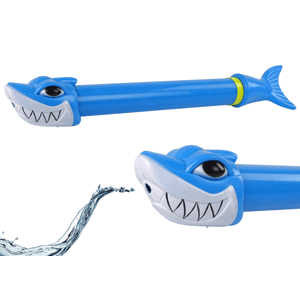 mamido Vodní pistolka žralok 45 cm modrá