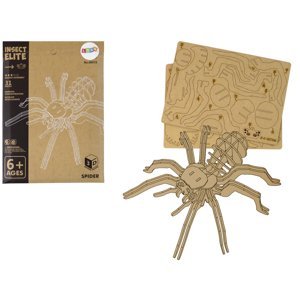 mamido Dřevěné 3D puzzle Pavouk 31 dílků