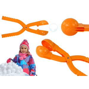 mamido Tvořítko na sněhové koule vzor míče oranžové