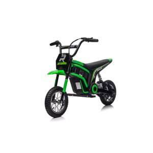 mamido Dětská elektrická motorka Cross 350W zelená