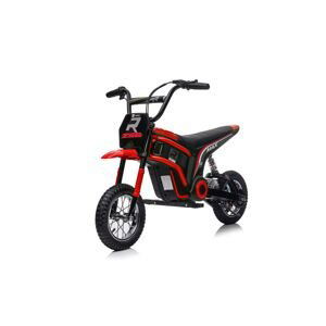 mamido Dětská elektrická motorka Cross 350W červená