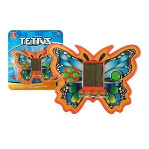 mamido Kapesní elektronická hra Tetris motýl oranžová