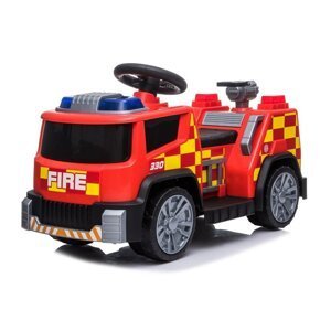 mamido Elektrické autíčko hasiči červené