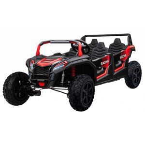 mamido Elektrické autíčko Buggy ATV RACING UTV2000 čtyřmístné červené