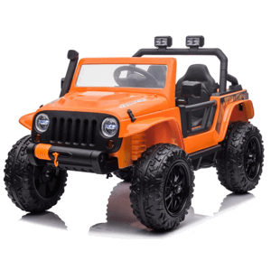 mamido Elektrické autíčko Jeep 4Speed 4x45W oranžové ROZBALENO