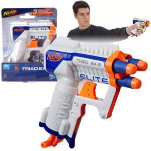 mamido Dětská pistole Nerf N-Strike Elite Traid Ex-3