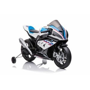 mamido Dětská elektrická motorka BMW HP4 Race JT5001 bílá