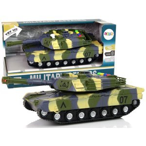mamido Vojenský tank 1:16 zelený