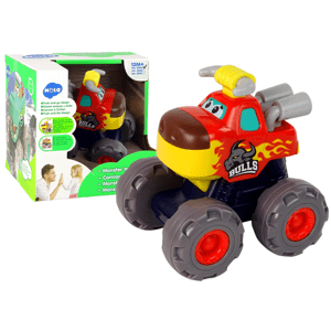 mamido Autíčko Monster Truck býk červené