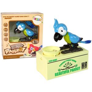 mamido Pokladnička papoušek modrý