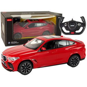 RASTAR Auto na dálkové ovládání R/C BMW X6 M Rastar 1:14 červené