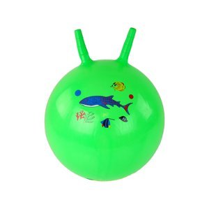 mamido Dětský skákací míč se žralokem zelený