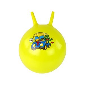 mamido Dětský skákací míč s želvičkou žlutý