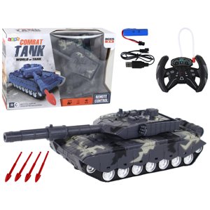 mamido Tank na dálkové ovládání R/C Combat moro