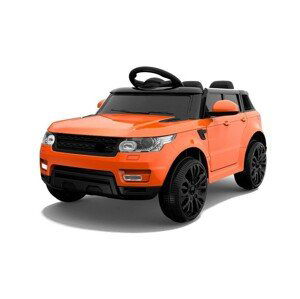 mamido Elektrické autíčko Land Rapid Racer EVA kola oranžové
