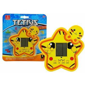 mamido Kapesní elektronická hra Tetris žlutá