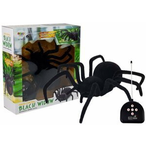 mamido Robotický pavouk černá vdova na dálkové ovládání
