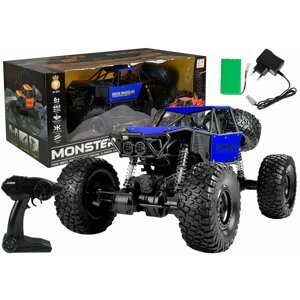 mamido Auto na dálkové ovládání Monster truck R/C 1:8 modré