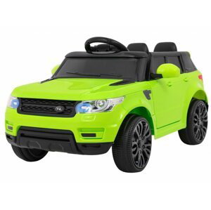 mamido Dětské elektrické autíčko Land Rapid Racer zelené
