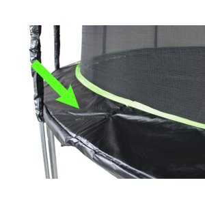 mamido Ochranný pružinový kryt k trampolínám 244 cm