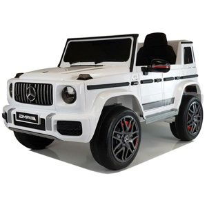 mamido Elektrické autíčko Mercedes G63 AMG MAXI bílé