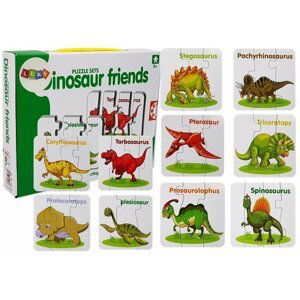 mamido Vzdělávací puzzle dinosauři