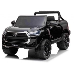 mamido Elektrické autíčko Toyota Hilux černé