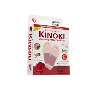 Detoxikační náplasti Kiyome Kinoki s červenou růží - 10 ks