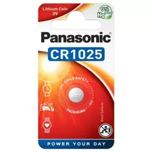 Lithiová knoflíková baterie - CR1025 - Panasonic
