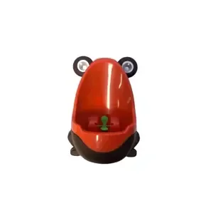 Zaparkorun Dětský pisoár ve tvaru žáby - hnědo-oranžový