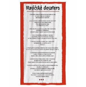 Osuška Hasičské desatero - listina