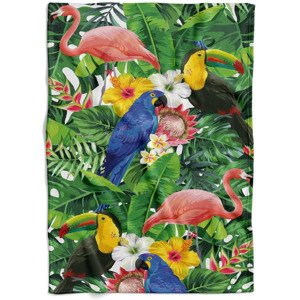 Deka Tropical (Rozměr : 200 x 140 cm, Podšití beránkem: NE)