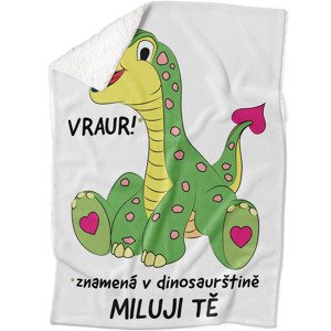 Deka Vraur = miluji tě (Podšití beránkem: ANO)