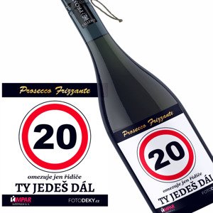 Víno ty jedeš dál (Druh Vína: Prosecco, věk: 20)