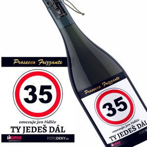 Víno ty jedeš dál (Druh Vína: Prosecco, věk: 35)