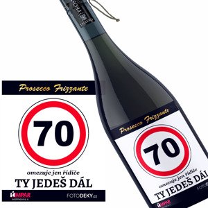 Víno ty jedeš dál (Druh Vína: Prosecco, věk: 70)